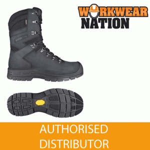 Massif Gear par Snickers Delta Gore-Tex Travail Combat Boot-Noir