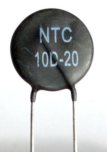 NTC10D-20      2 PIN Power Thermistor 10 ohm /'/'UK COMPANY SINCE1983 NIKKO/'/'