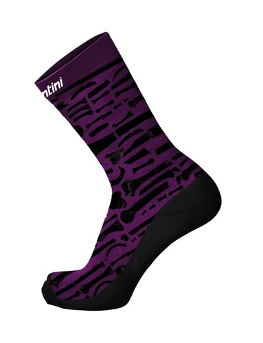 2018 LA VUELTA Huesera Cycling Socks made in Italy by Santini