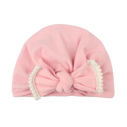Cute Newborn Infant Child Baby Boy Girl Turban Cotton Beanie Hat Winter Warm Hat
