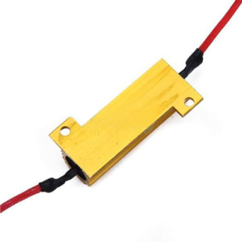4Pcs Load Resistor 50W 6ohm Fix LED Bulb Hyper Flash Turn Signal Blinker Sales 