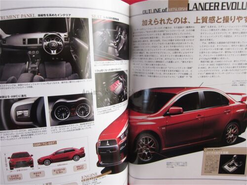 Mitsubishi Lancer Evolution X Complete Data /& Analysis Book