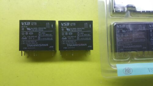VSB 12TB VSB12TB 12VDC Power Relay 16A 250VAC  8 Pins x 1PC
