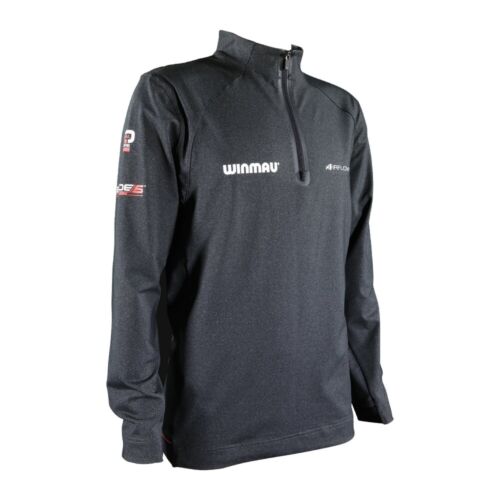Winmau Sweater Pro-Line Alpine 8398 Shirt Langarm Sweatshirt Langarmshirt Herren