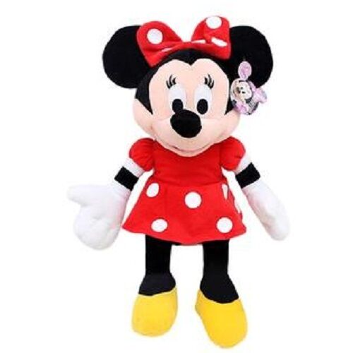 Disney Minnie Soft Plush Doll 15/" inches BRAND NEW Licensed