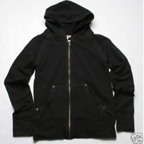 XS Black Bejeweled by Susan Fixel Eagle Edition Hoody