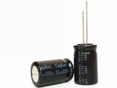 Electrolytic Capacitor 250V 1uF 2.2uF 3.3uF 4.7uF 6.8uF 10uF 22uF 33uF 47uF 68uF