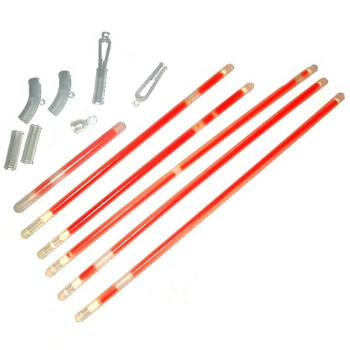 6 Glow Bracelets /& Connectors Single Colour /& Assorted Sizes See Description