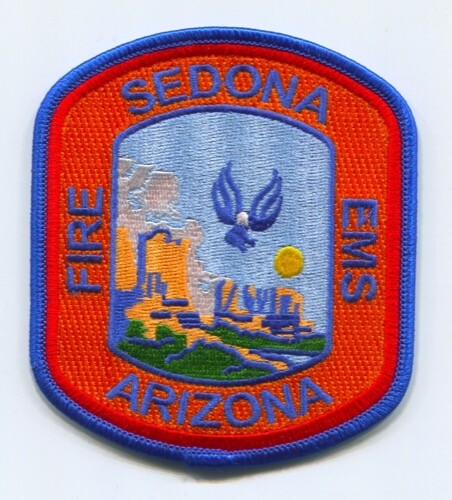 Sedona Fire EMS Department Patch Arizona AZ