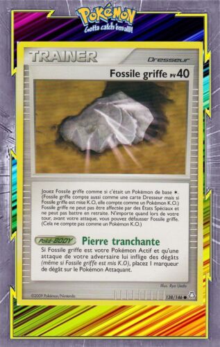 138//146 eveil of legends Fossil claw-dp6 French designer card pokemon
