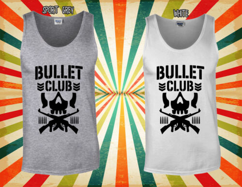 Bullet Club Pro Wrestling Cool Drôle Hommes Femmes Débardeur Tank Top Unisexe T Shirt 1813