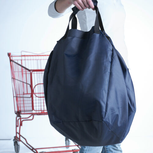 Large Reusable Grocery Tote Shopping Supermarket Trolley Bag in Navy or Red