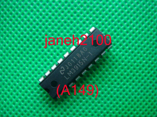 A149 5PCS LM3915N LM3915N-1 LM3915 LED Bar Dot Display Driver NEW 
