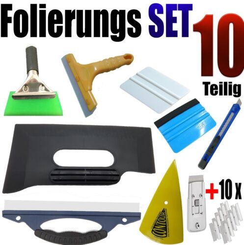 10 Piece Professional Film Set-Squeegee Set-Windscreen Tint Special Squeegee