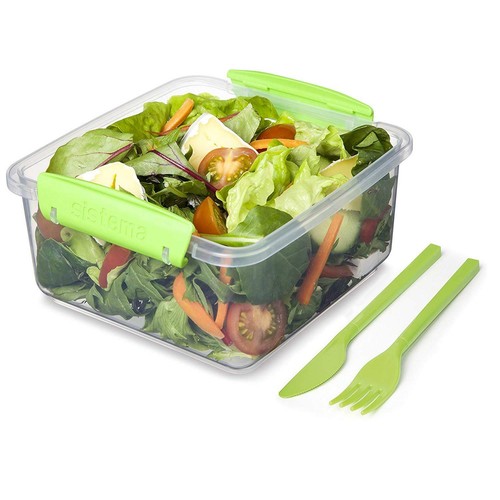 SISTEMA TO GO LUNCH BOX plus avec couverts 1.2 L Food Container-Assortiment Couleurs