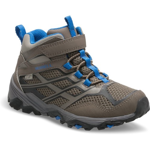 Gunsmoke All Sizes Merrell Moab Fst Mid Ac Wtpf Kids Boots Walking Boot
