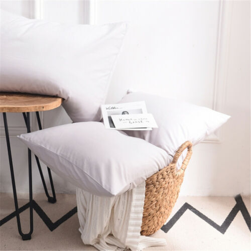 Anti-Allergy Pillow Protectors 100% Cotton Anti-Bacterial Pillowcases 