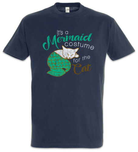 Modern Mermaid Cat T-Shirt Cameron Family Cats Costume for Tucker Fun