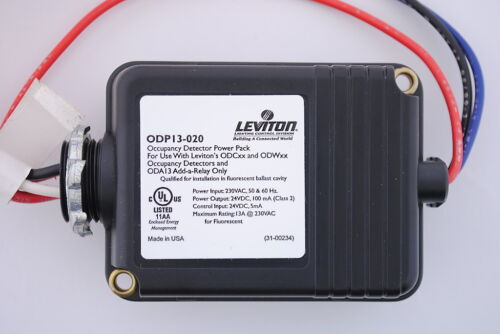 Leviton ODP13-20 Power Pack For Occupancy Sensors 230VAC 50//60Hz 13A Fluorescent