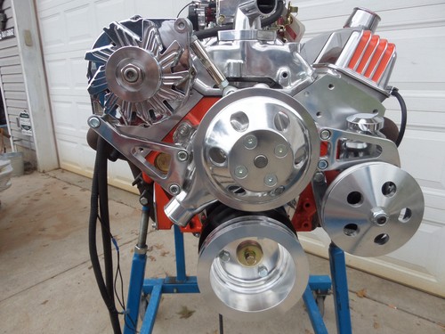 SBC LONG NOSE WATER PUMP ALUMINUM ALTERNATOR BRACKET #4304