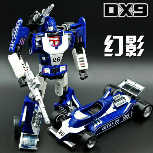 Transformers DX9 D03 Phantom F1 Formula racing Invisible reprint in stock