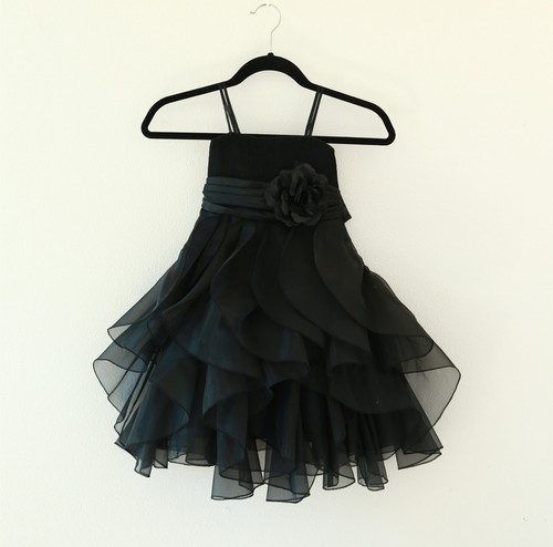 Ruffled Organza Flower Girl Dress Pageant Wedding Birthday Easter Christmas 151F