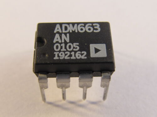 5V fix/1,3V ADM663AN AD DIP8 Micropower Linear Voltage Regulator 16V adj. 