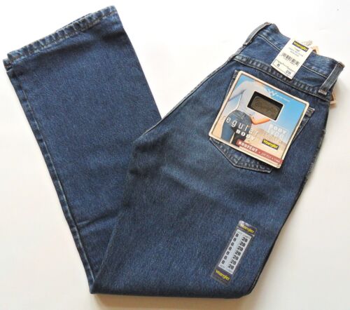WRANGLER Jeans Women Girls Vintage Boot cut Denim Regular Body Stone Wash 8-16