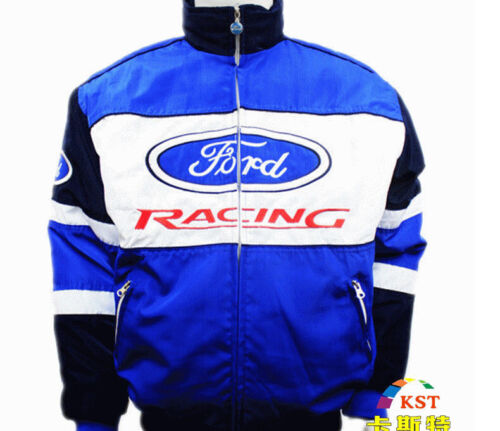 Ford Embroidery Cotton Moto Car Team Formula1 Racing Jacket Suit