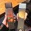 New Square Frosted Plastic Water Bottle Portable Transparent Bottle Fruit Juice