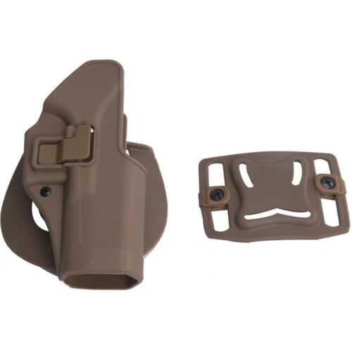 Tactical CQC Concealment Right Hand Waist Holster for Glock 17 19 22 23 31 32