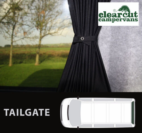 Blackout Curtain Set for Tailgates without Wiper VW T5 Campervan Curtains 