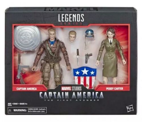 Marvel Legands Captain America and Peggy Carter Figure Set