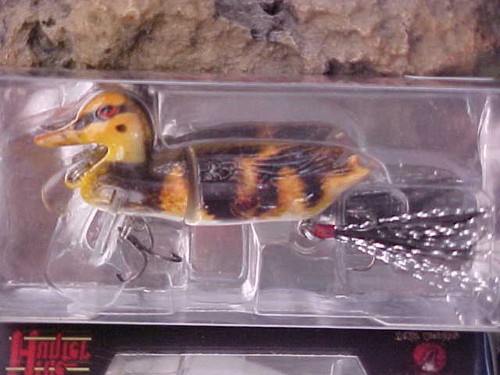 PREDATOR TACKLE 2.5/" Lipped 3//8oz Mini Quacker in WOOD DUCK for Bass//Pickerel