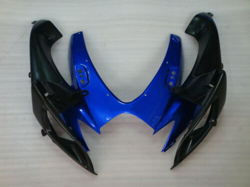 Front Nose Fairings fit Suzuki 2006 2007 GSXR 600 750 K6 Injection Black Blue