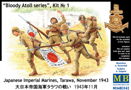 MASTER BOX™ 3542 Japanese Imperial Marines Tarawa November 1943 in 1:35
