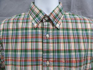 Lands-End-Traditional-Fit-Shirt-Mens-Size-Medium-M