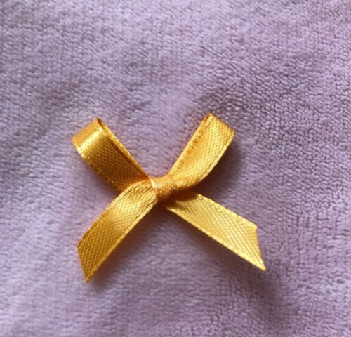 Mini Ribbon Bows 6mm Satin 100 Pieces Craft /& Decoration