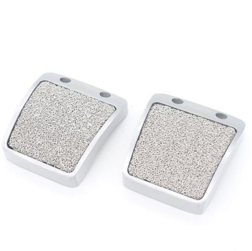 3pc Silver Car Non-Slip Pedal Foot Rest Pad Cover for Honda Accord Civic Prelude