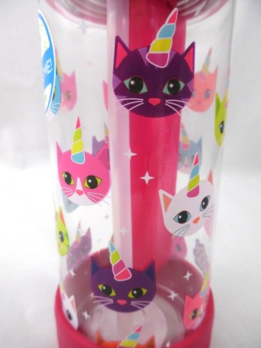 New Cool Gear Cat Unicorns 12 Oz. EZ Freeze Child/'s Water Bottle Sipper More!
