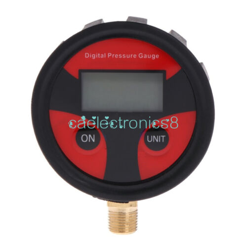 0-200 PSI Digital LCD Tire Pressure Gauge Air Pressure Gauge Pressure Gauge CA 