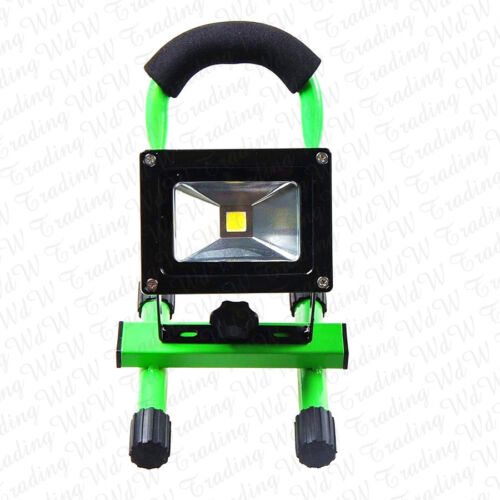 5 Colours LED Floodlight Work Rechargeable 10//20//30W Light Outdoor Cool White