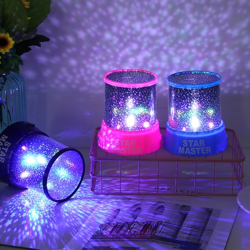 Details about / Romantic Colorful Night Light Projector Lights Projection Starry Sky LED Lamp