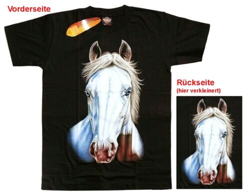 M Cavaliers t-shirt: cheval blanc taille s L western cowboy indien chevaux-tête rodeo