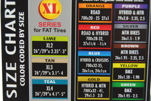 Tan paire Mr Tuffy XL-Series Fat Bike 3XL 26//29x3.1-4.0 Pneu Garde Liner