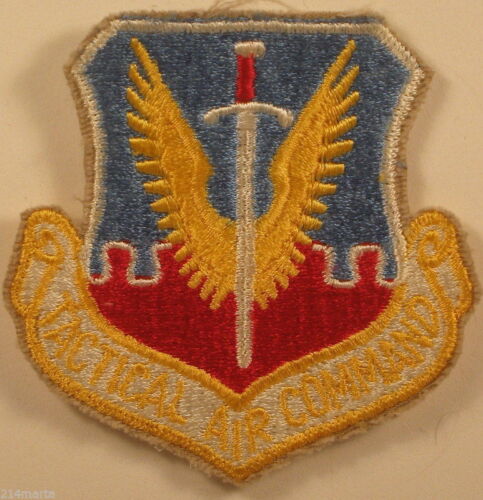 USAF Air Force Tactical Air Command TAC Insignia Badge Patch Full Colored 