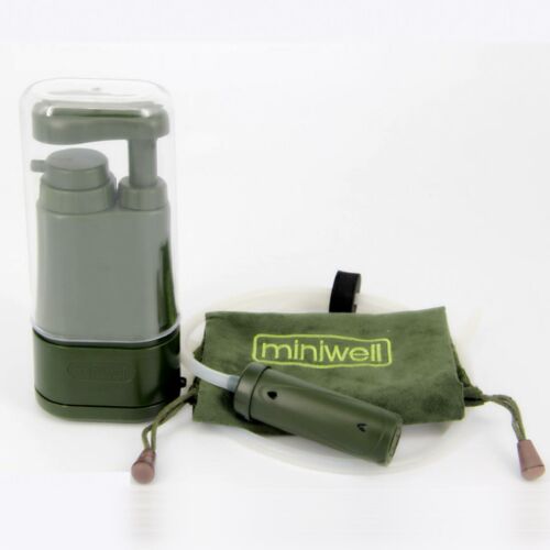 Miniwell l610 móviles filtro de agua contra virus y bacterias outdoor filtro