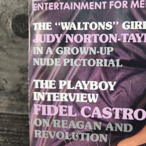 Playboy Magazine Back Issue August Cher Butler Fidel Castro Vtg