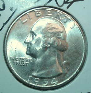 1954-25C-Washington-Quarter-Gem-Uncirculated