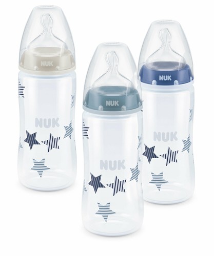 NUK First Choice Plus Babyflaschen Set Limitierte Edition 3 Babyflaschen